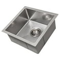 thumbnail image 2 of ZLINE 15 in. Boreal Undermount Single Bowl Bar Kitchen Sink (SUS-15), 2 of 7
