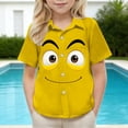 thumbnail image 6 of Piuwrlz 2 Years Boys Short polo Sleeve Toddler Funny Graphic Shirts Tops Pocket Pullover T Shirts Yellow Size 2 Years, 6 of 9