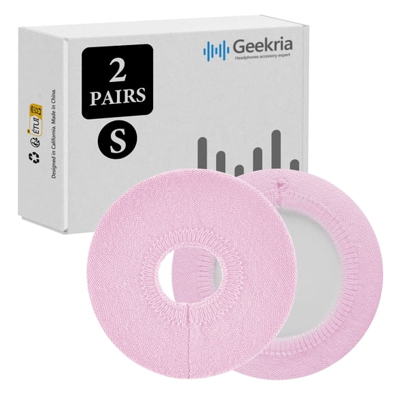 Geekria Sweater Earpads Cover for Beats Solo3, Solo 3, solo2, Solo 2, Solo HD, Mixr, EP Headphones/Stretchable Knit Fabric Ea