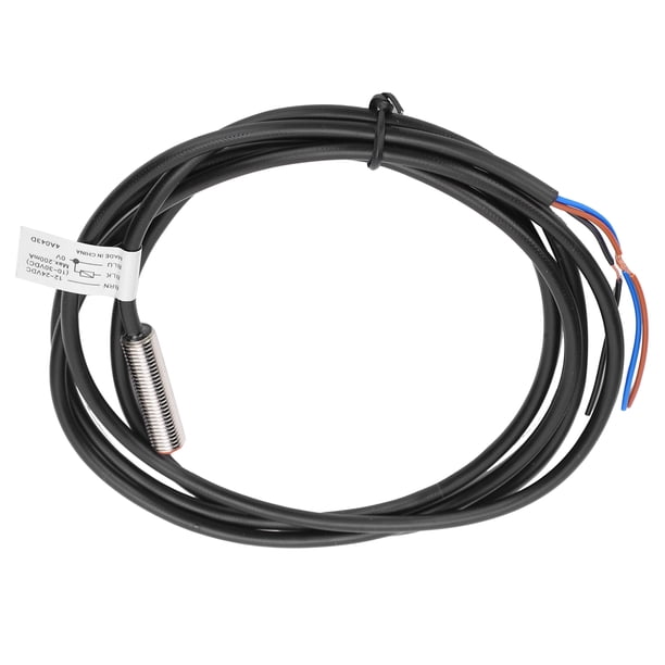 Interruptor De Proximidad De 5 Mm, Interruptor De Proximidad Chip Inductivo Antiinterferencias Alta Sensibilidad Buen Rendimiento ABS Material Retardante De Llama Para El Hogar