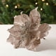 thumbnail image 2 of Nuevas flores navideñas de 22 cm, simulación de flores artificiales, adorno para árbol de Navidad, guirnaldas DIY, decoración para el hogar, boda, fiesta de año nuevo, 2 of 5