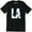 Black, variant on Los Angeles Logo LA Palm Tree Boulevard Men's T-Shirt