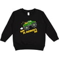 thumbnail image 2 of Inktastic Happy St. Patrick's Day Monster Truck with Leprechaun Toddler Sweatshirt, 2 of 4