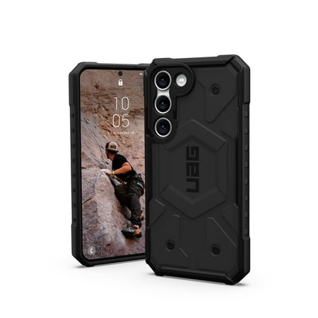UAG Designed for Samsung Galaxy S23 Case 6.1" Pathfinder Black - Rugged Heavy Duty Shockproof Impact Resistant Protective Cover by URBAN ARMOR GEAR