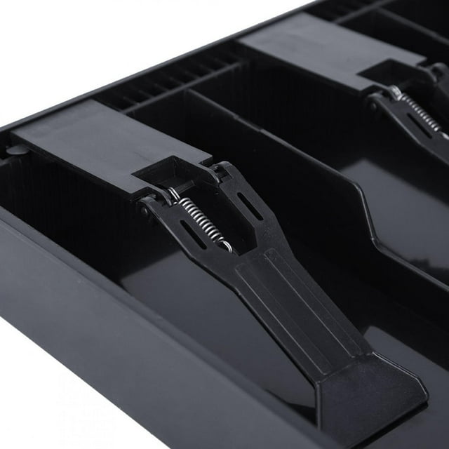 Cash Box, Safe Deposit Box Lock With Coin Tray 3 Bills 3 Coins Money Tray Replacement