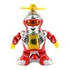 Dancing Robot Elf Battery Operated Toy Figure w/ Colorful Rotating Headlights, Music, Dancing Action
