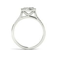 thumbnail image 2 of 1/2 Carat T.W. Diamond 10kt White Gold Cushion-Shape Engagement Ring, 2 of 5