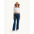 thumbnail image 3 of High Waist Wide Leg Jeans, 3 of 5
