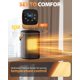 thumbnail image 5 of Calentador Space Heater Brioghte de 1500 W para uso en interiores con termostato y temporizador, 5 of 7
