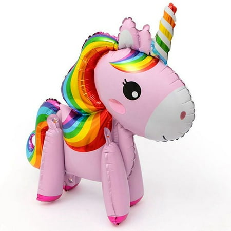 Fancyleo 3d Unicorn Balloons Walking Animal Balloons Aluminum Foil Fancyleo 3d Unicorn Balloons Walking Animal Balloons Aluminum Foil