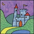 thumbnail image 2 of Swinford, Charles 12x12 Black Ornate Wood Framed with Double Matting Museum Art Print Titled - Calico Kingdom IV, 2 of 4