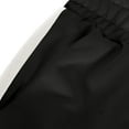 thumbnail image 7 of LEBONYARD High Waisted Flowy Wide Leg Pants for Women,Women's Casual Pants Fitness Pants Solid Color Plus Size Running Fitness Wide-leg Pants Sports Pants Black XXXL, 7 of 7