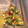 thumbnail image 1 of Christmas Decorations Festive Decoration LED Santa Light Strings For Children's Room Christmas LED String Lights Flash Lights To Enhance The Festive Self Provided 3 AA Battery, 1 of 6