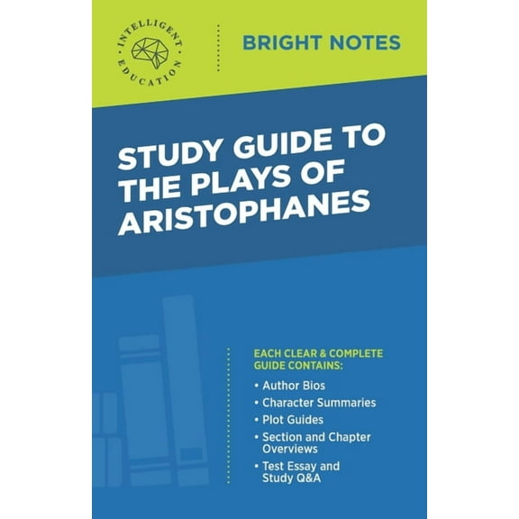 Bright Notes Study Guide to The Plays of Aristophanes, (Paperback)
