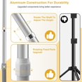 thumbnail image 3 of 10ft x 20ft Adjustable Backdrop Stand Kit - Heavy Duty Pipe and Drape Stand for Photo Studio, Booth, or Photography Backgrounds, 3 of 7