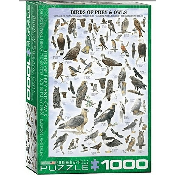 American State Birds 1000-Piece Puzzle
