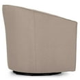 thumbnail image 4 of Bowery Hill Swivel Accent Chair in Beige, 4 of 5