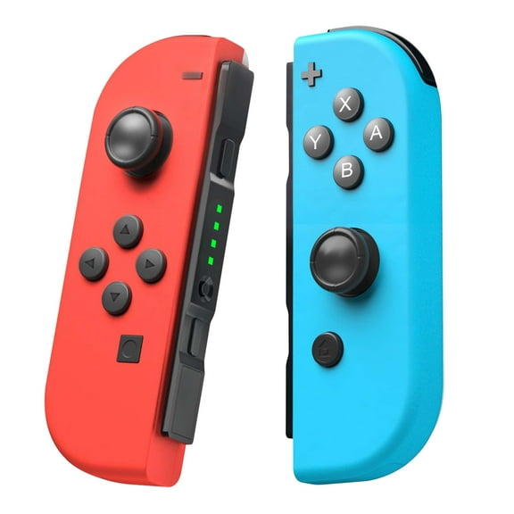 SIXGOLDHUA Game Controller (L/R) for Joy Con Compatible with Nintendo Switch, Support Dual Vibration/Motion Control/Wake-up - Dual Gray