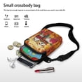 thumbnail image 7 of HELLHERO Women Adjustable Shoulder Strap Crossbody Sling Bag Polyester, Unique Gift Crossbody Bag,Autumn Pets foliage, 7 of 7