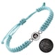 thumbnail image 4 of Pulsera Tejida Proyeccion de 100 Idiomas I You Pulseras para Mujer Hombre San Valentin Regalos de Cumpleaños para Novio Novia Esposa Pulseras a Juego para Parejas, 4 of 5