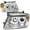 Chrome/Amber, variant on Nuvision for 04-08 Ford F150 Pair Smoked Lens Dual LED DRL Projector Headlights
