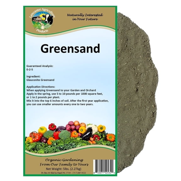 Greensand Fertilizer 5lb. - Lancaster Agriculture Products