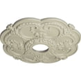 thumbnail image 3 of Ekena Millwork 18"OD x 3 1/2"ID x 1 1/2"P Rotherham Ceiling Medallion (Fits Canopies up to 3 1/2"), Hand-Painted Clear Yellow, 3 of 6