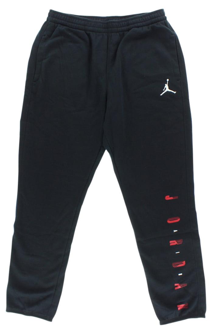 Jordan Mens Graphic Tapered Sweatpants Black - Walmart.com