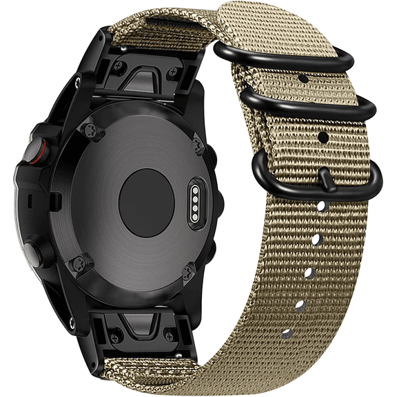 26mm Quickfit Nylon Watch Band for Garmin Fenix 7X 6X 5X 3 3 HR Soft Strap