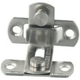 thumbnail image 3 of 3 Inch Door Lock Guard Stainless Steel Door Hinges 90 Degree Right Angle Cabinet Drawer Door Latch Buckle Hasp Sliding Lock Bolt, 3 of 10
