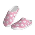 thumbnail image 2 of KLL Cute Cat Pattern Adult Unisex Cozy Slippers,Fuzzy Slip-on Slippers TPR Sole Slippers Comfort Plush Home Footwear for Indoor & Outdoor-8, 2 of 7