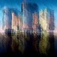 thumbnail image 2 of Manlove, David 15x15 Black Ornate Wood Framed with Double Matting Museum Art Print Titled - The Future Is Now, 2 of 4
