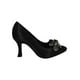 thumbnail image 2 of ZAPATILLA VESTIR LEON MUJER NEGRO SATIN 494936 LEON  494936p, 2 of 4