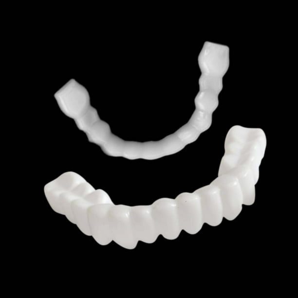 facefd Resin Teeth Dental Fake Teeth Smiling Veneers Upper Lower with