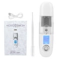 thumbnail image 1 of 2?In?1 Mist Sprayer Ultrasonic Skin Scrubber Spatula Facial Pore Cleaner Face Scraper Machine, 1 of 8