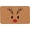 Reindeer Christmas Doormat, variant on Peeking Reindeer Christmas Doormat Outdoor Entrance Red Christmas Rugs for Outdoor Welcome Mats for Front Door, Indoor Christmas Mat Non Slip Doormat Indoor or Outdoor for Home Decor, 30 X 17 Inch