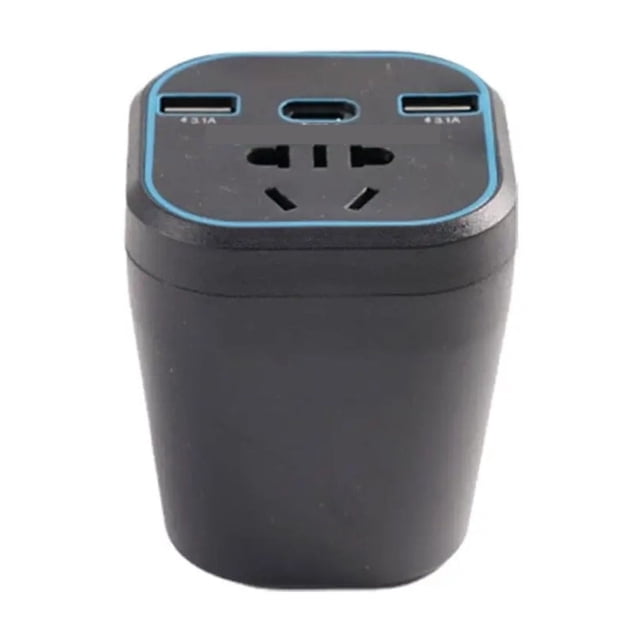 Car Power Inverter 12V/24V TO Converter Type-C Multi-function Charger Socket,Fast Charger Car Power Converter ,Easy to Use