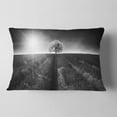 thumbnail image 2 of Designart 12" x 20" White Polyester Throw Pillow, 2 of 5