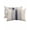 MidnightBlue Beige, variant on Pack of 2 Outdoor Lumbar Pillow Covers 11x16 Inch, Midnight Blue Striped Waterproof Throw Pillow Covers Set, Beige Geometric Modern Art Indoor&Outdoor Decorative Cushion Cases for Patio Porch Car