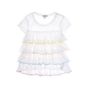 Flapdoodles girls Tiered Ruffle Top, 2T