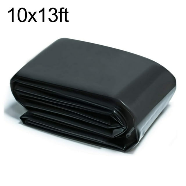 Bgsha Doublure de Bassin Noire Robuste 0 2mm pour Fontaines Assure un Conteneur d'Eau Sécurisé