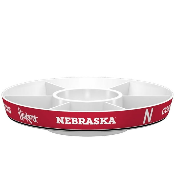 Nebraska Cornhuskers Platter Parti Style
