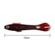 thumbnail image 3 of Cebo artificial de PVC 10cm/4in cebos falsos para herramienta de pesca al aire libre (vino tinto), 3 of 5