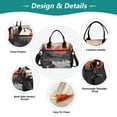 thumbnail image 3 of FORMRS Insulated Lunch Bag for Work School Unisex Large Capacity Cooler with Shoulder Strap, Mountains at Dawn, 3 of 6