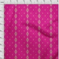 thumbnail image 3 of oneOone Georgette Viscose Fabric Stripe & Swirl Ikat Print Fabric By Yard 42 Inch Wide, 3 of 4