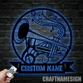 thumbnail image 5 of Craftnamesign Custom Trumpet Metal Wall Art LED Light, Custom Trumpet Name Sign, 5 of 5