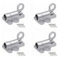 thumbnail image 1 of 4 Pack Verrou de Porte en Alliage d'Aluminium Ressort Verrou à Ressort Automatique pour Porte de Cabane, 1 of 9