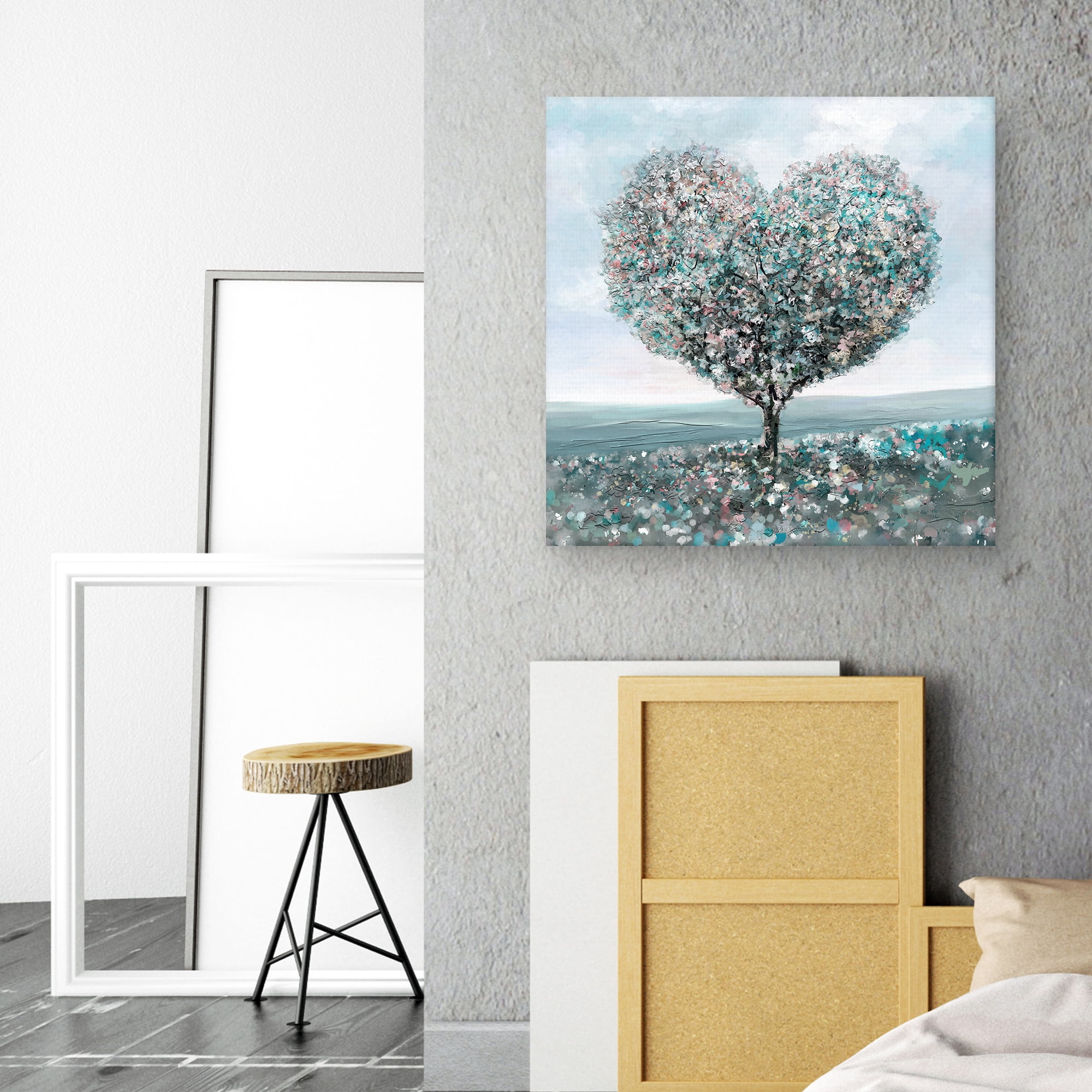 Tree of Love by Studio Arts Canvas Art Print