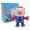 Blue, variant on BIMZUC Musical Dancing Pig Toy, Electronic Interactive Pet with Lights and Sound, Early Education Walking Animal Figure for Boys and Girls, Red (6.69 x 4.33 x 7.87 inches / 17 x 11 x 20 cm)