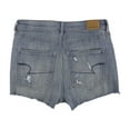 thumbnail image 2 of American Eagle Womens Distressed Casual Denim Shorts, Blue, 10, 2 of 2